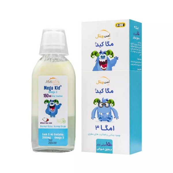 شربت امگا3 مگاکید 150میلی لیتر