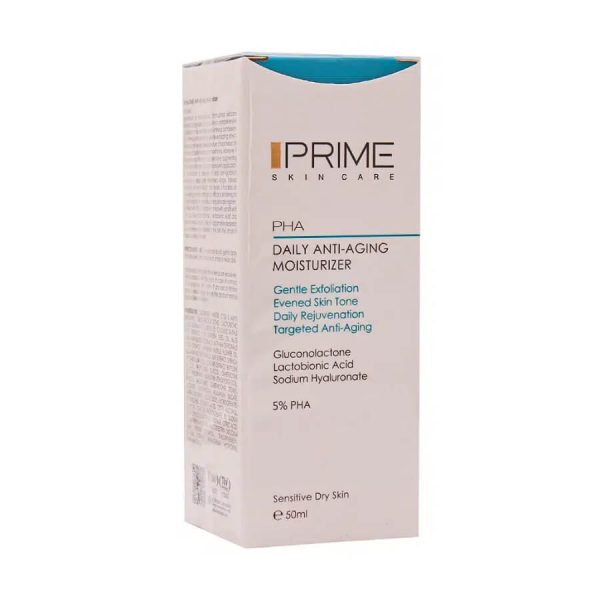 کرم بازسازی کننده و آبرسان صورت PHA 5% پرایم 50میلی لیتر