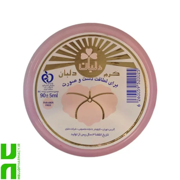 کرم دست و صورت دلبان 90میلی لیتر
